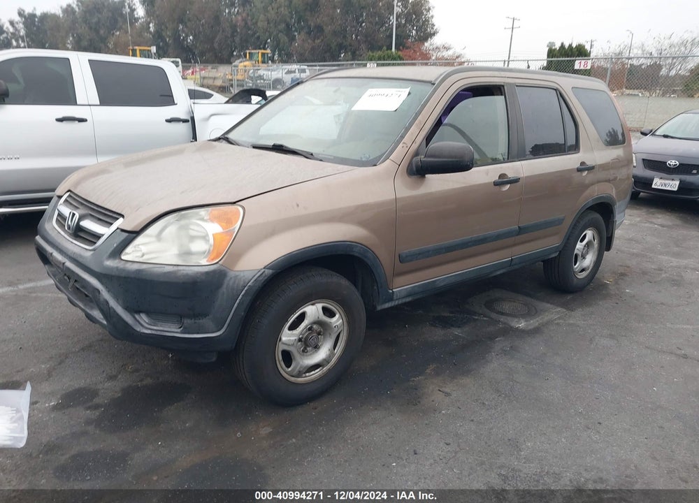 2002 HONDA CR-V LX VIN: JHLRD68422C017196