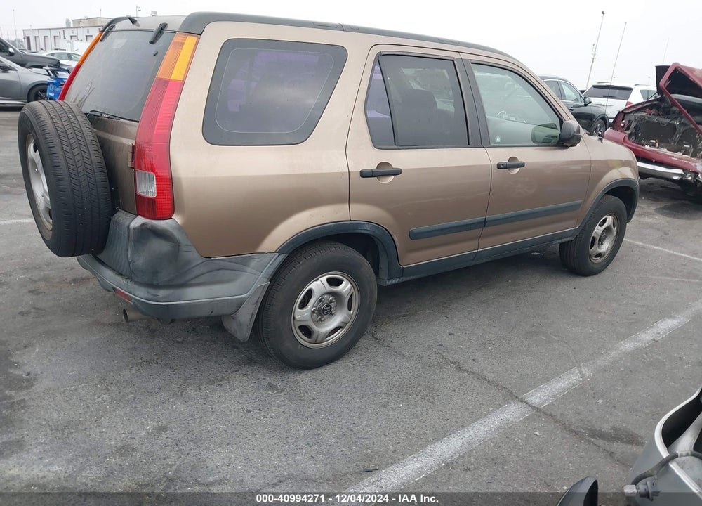 2002 HONDA CR-V LX VIN: JHLRD68422C017196