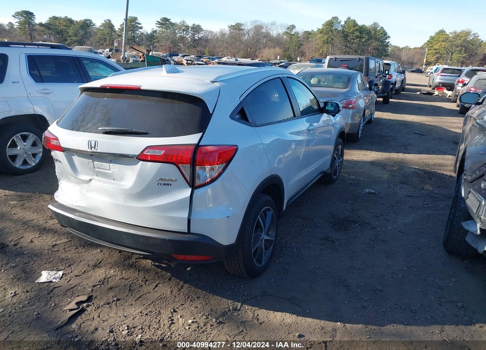 2022 HONDA HR-V AWD EX VIN: 3CZRU6H59NM756424