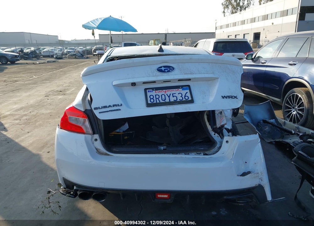 2020 SUBARU WRX VIN: JF1VA1B64L9809632