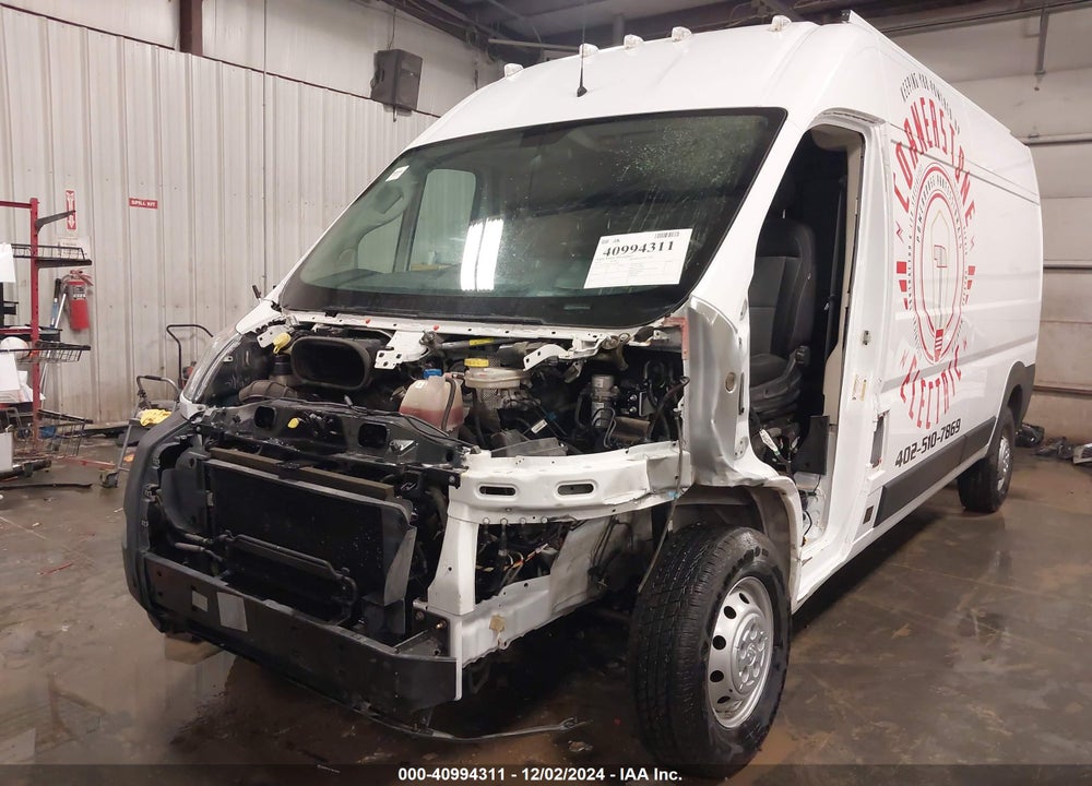 2020 RAM PROMASTER 2500 HIGH ROOF 159 WB VIN: 3C6TRVDG7LE128083