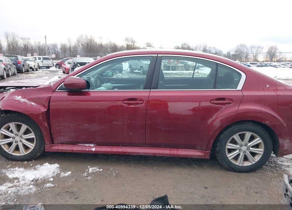 2012 SUBARU LEGACY 2.5I PREMIUM VIN: 4S3BMBC61C3003324