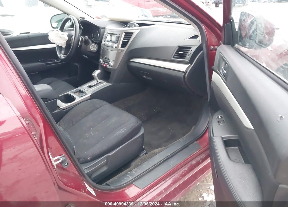 2012 SUBARU LEGACY 2.5I PREMIUM VIN: 4S3BMBC61C3003324