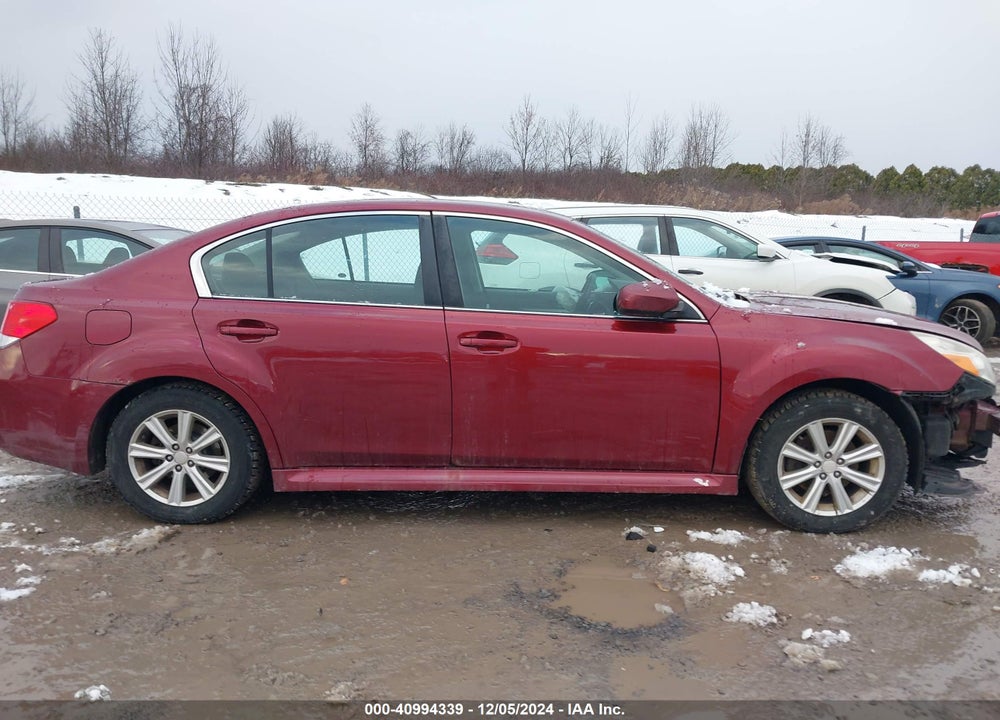 2012 SUBARU LEGACY 2.5I PREMIUM VIN: 4S3BMBC61C3003324