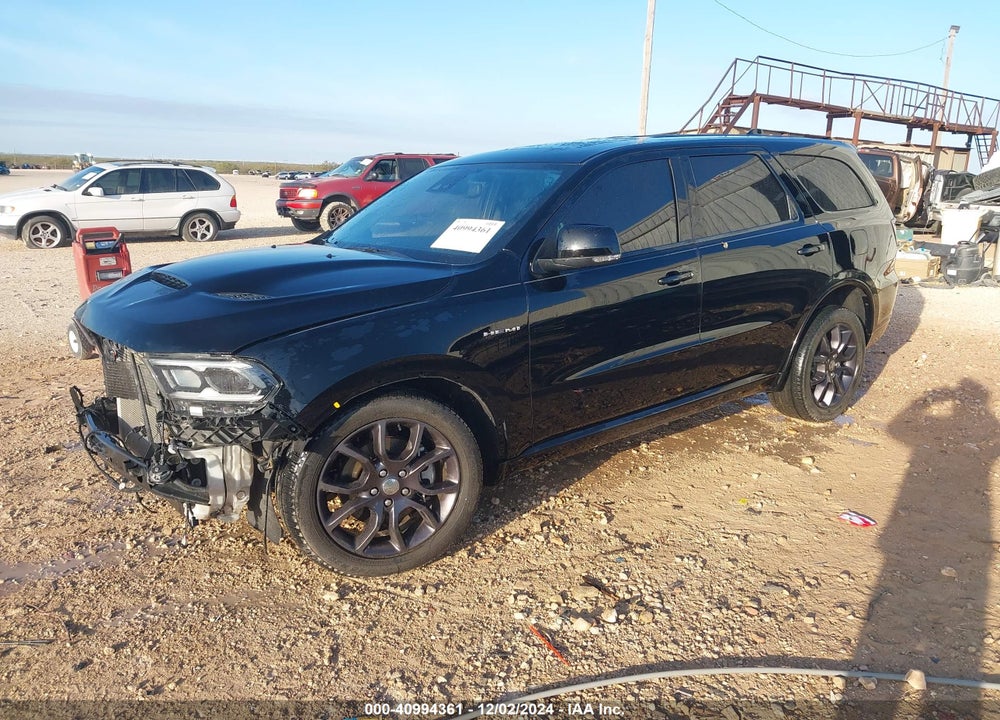 2022 DODGE DURANGO R/T PLUS AWD VIN: 1C4SDJCT2NC205978