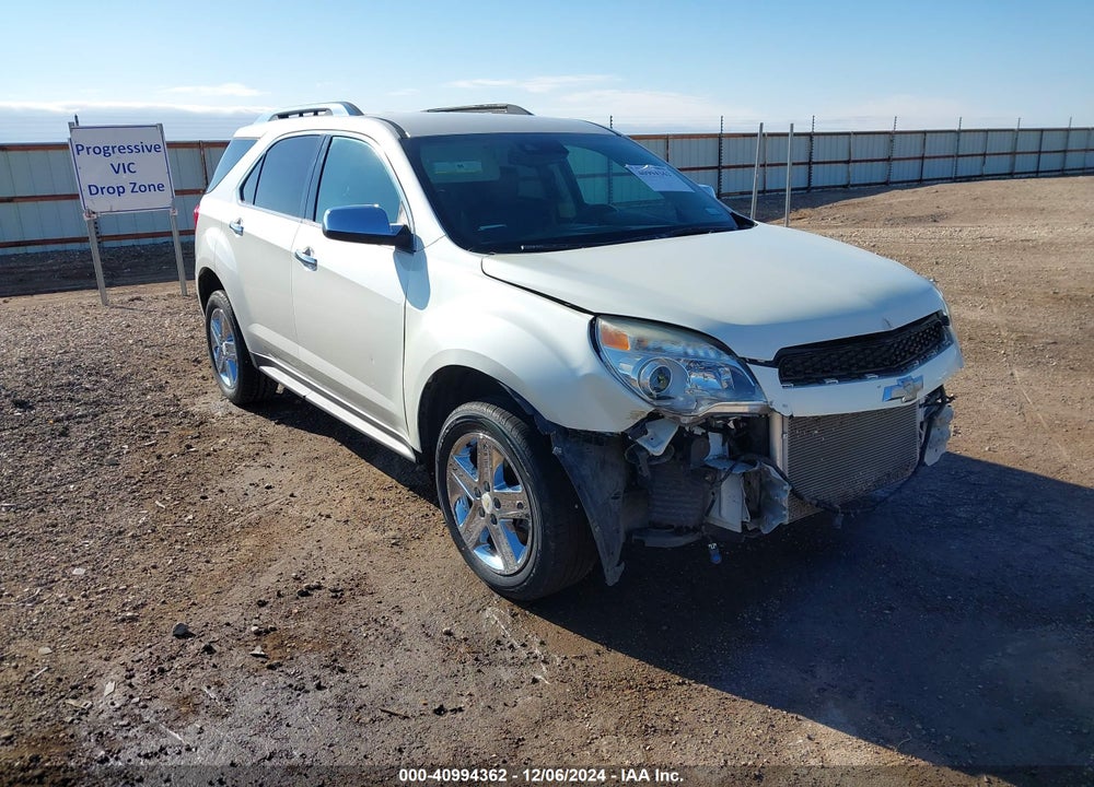 2015 CHEVROLET EQUINOX LTZ VIN: 1GNALDEKXFZ122972