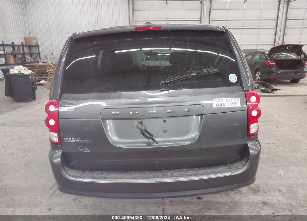 2016 DODGE GRAND CARAVAN SE PLUS VIN: 2C4RDGBG7GR368965