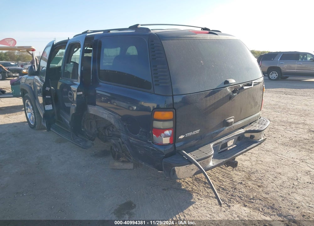 2006 CHEVROLET TAHOE VIN: 1GNEC13Z36R148295