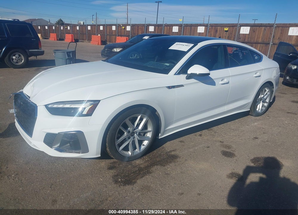 2024 AUDI A5 SPORTBACK PREMIUM PLUS 45 TFSI QUATTRO S TRONIC VIN: WAUFACF50RA084918