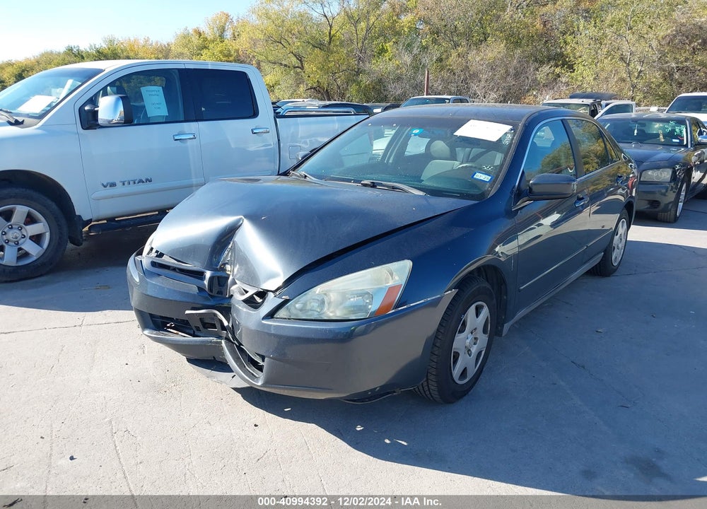 2005 HONDA ACCORD 2.4 LX VIN: 3HGCM56455G713778