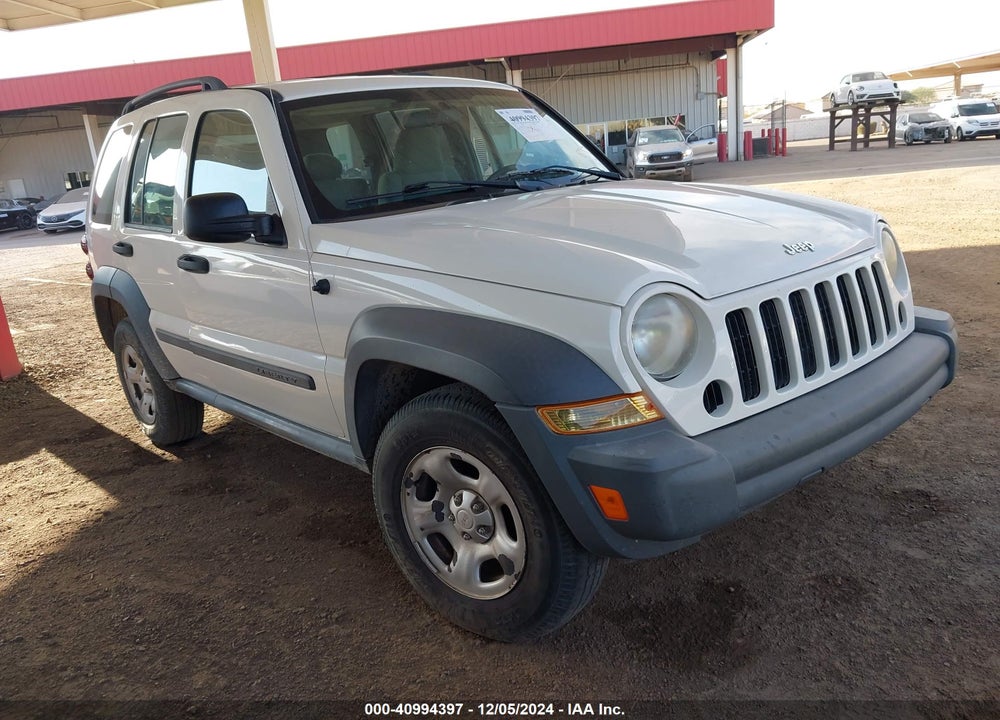 2007 JEEP LIBERTY SPORT VIN: 1J4GK48K77W703750