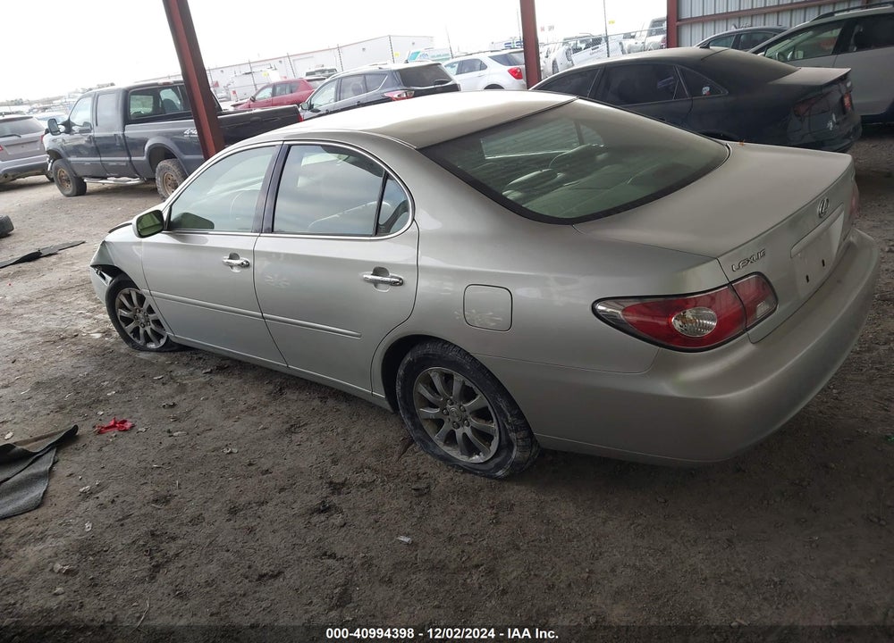 2004 LEXUS ES 330 VIN: JTHBA30G745005997