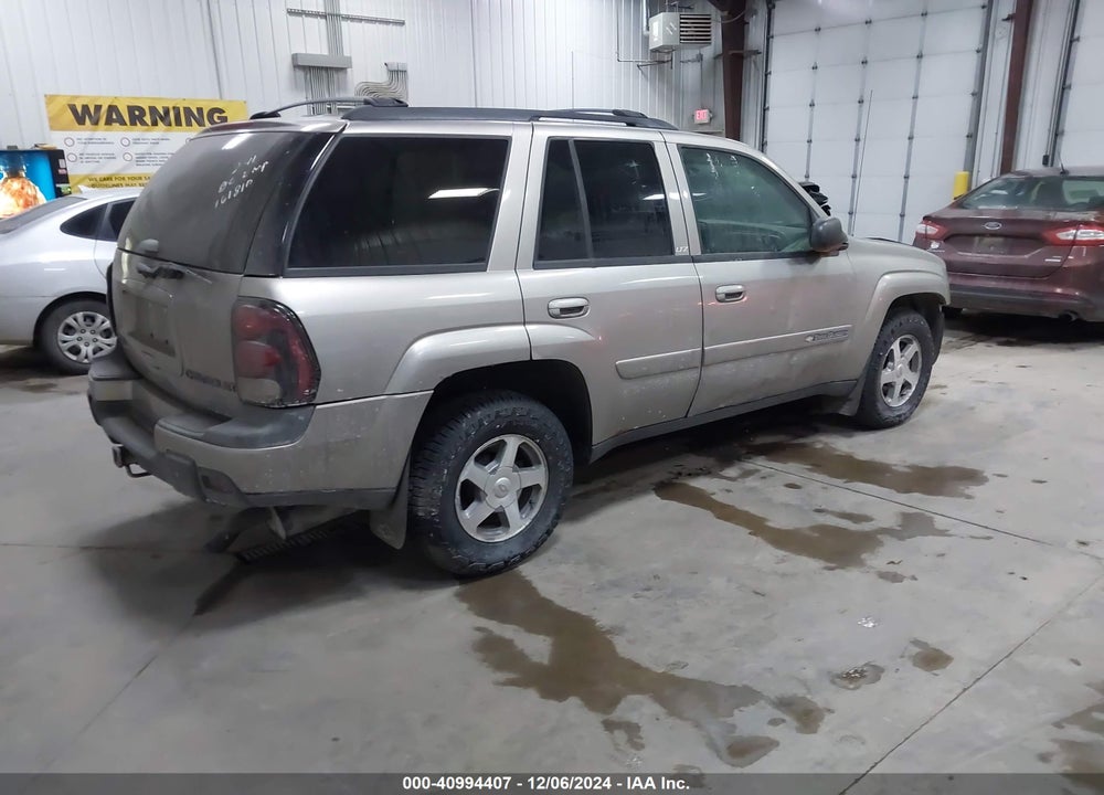 2002 CHEVROLET TRAILBLAZER LTZ VIN: 1GNDT13S022162639