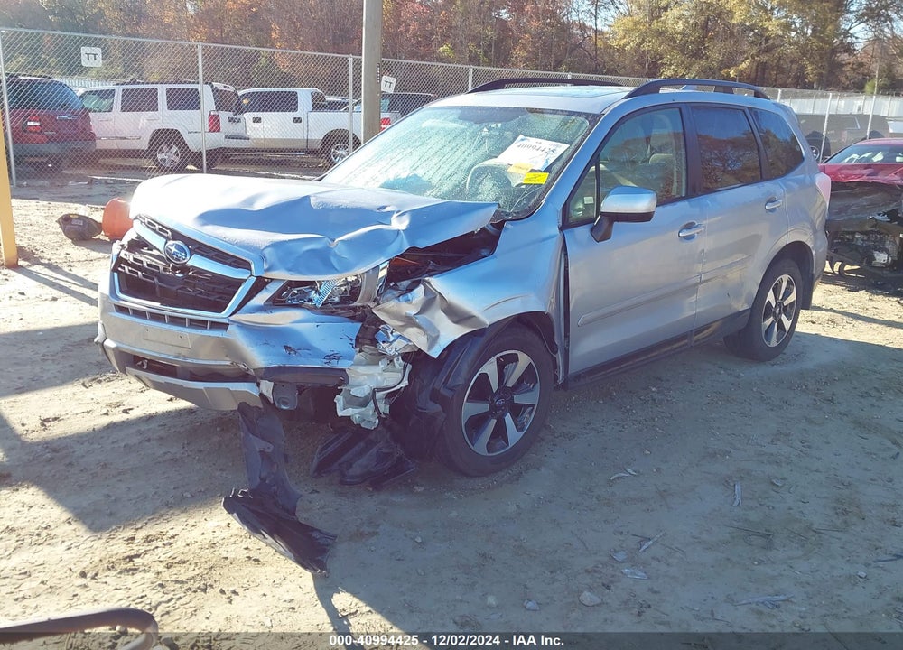2017 SUBARU FORESTER 2.5I PREMIUM VIN: JF2SJADC9HH544950
