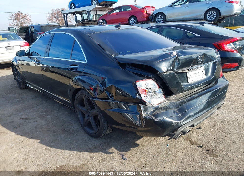 2009 MERCEDES-BENZ S 63 AMG VIN: WDDNG77X79A240396