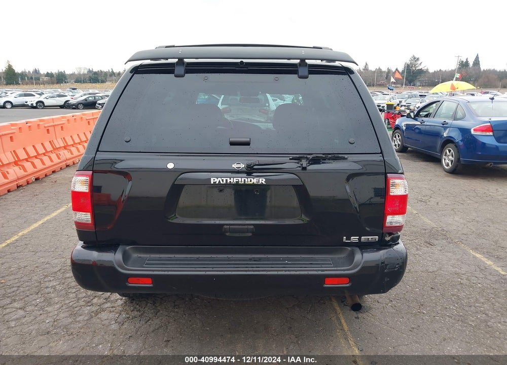 2001 NISSAN PATHFINDER LE VIN: JN8DR07Y51W509510