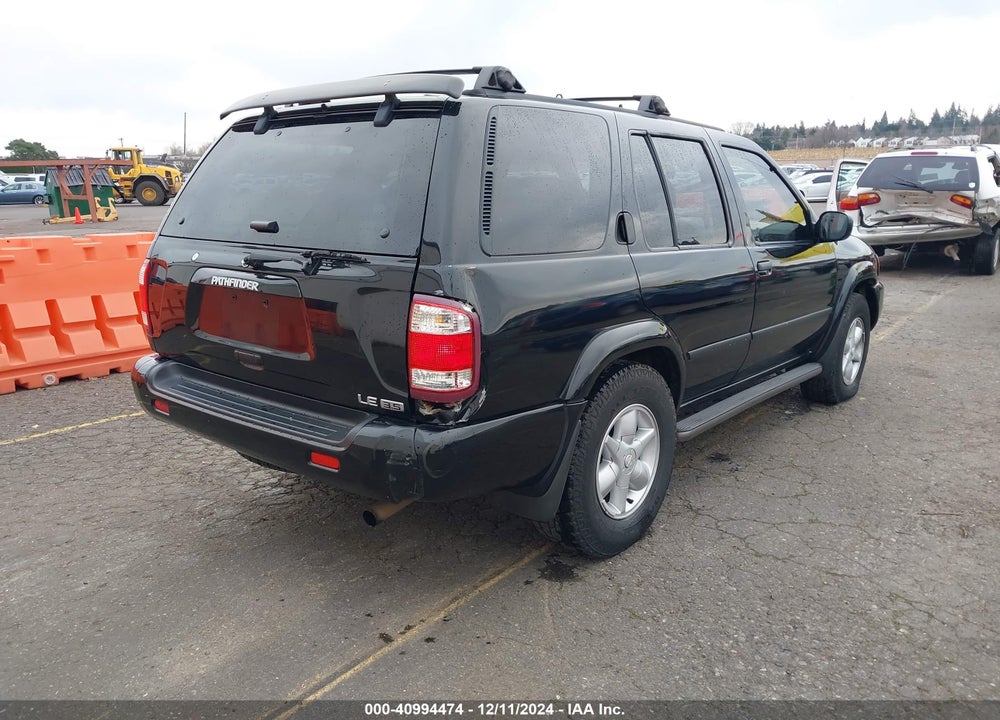 2001 NISSAN PATHFINDER LE VIN: JN8DR07Y51W509510