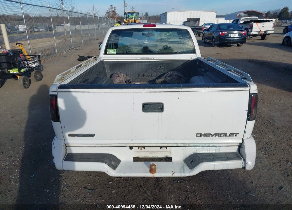 1997 CHEVROLET S-10 LS FLEETSIDE VIN: 1GCCS19X8VK244245
