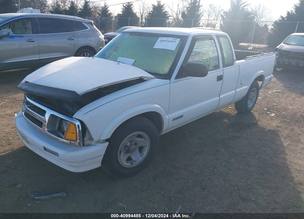 1997 CHEVROLET S-10 LS FLEETSIDE VIN: 1GCCS19X8VK244245