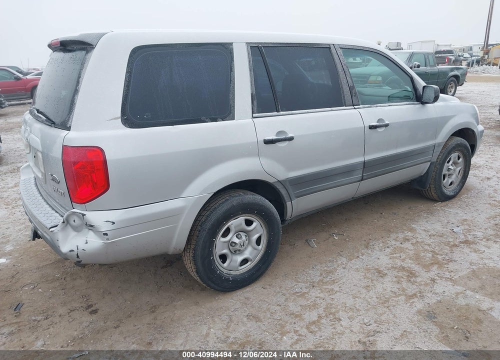 2004 HONDA PILOT LX VIN: 2HKYF18144H541999
