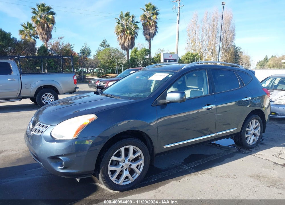2013 NISSAN ROGUE SV W/SL PKG VIN: JN8AS5MV3DW607342
