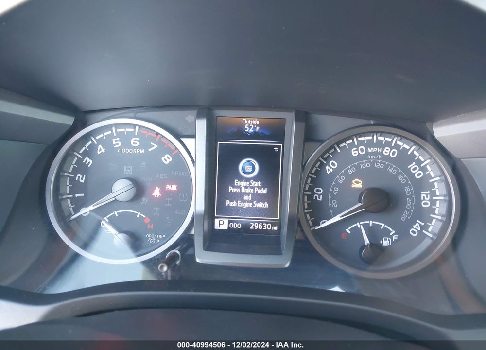 2022 TOYOTA TACOMA TRD OFF ROAD VIN: 3TYCZ5AN8NT098844