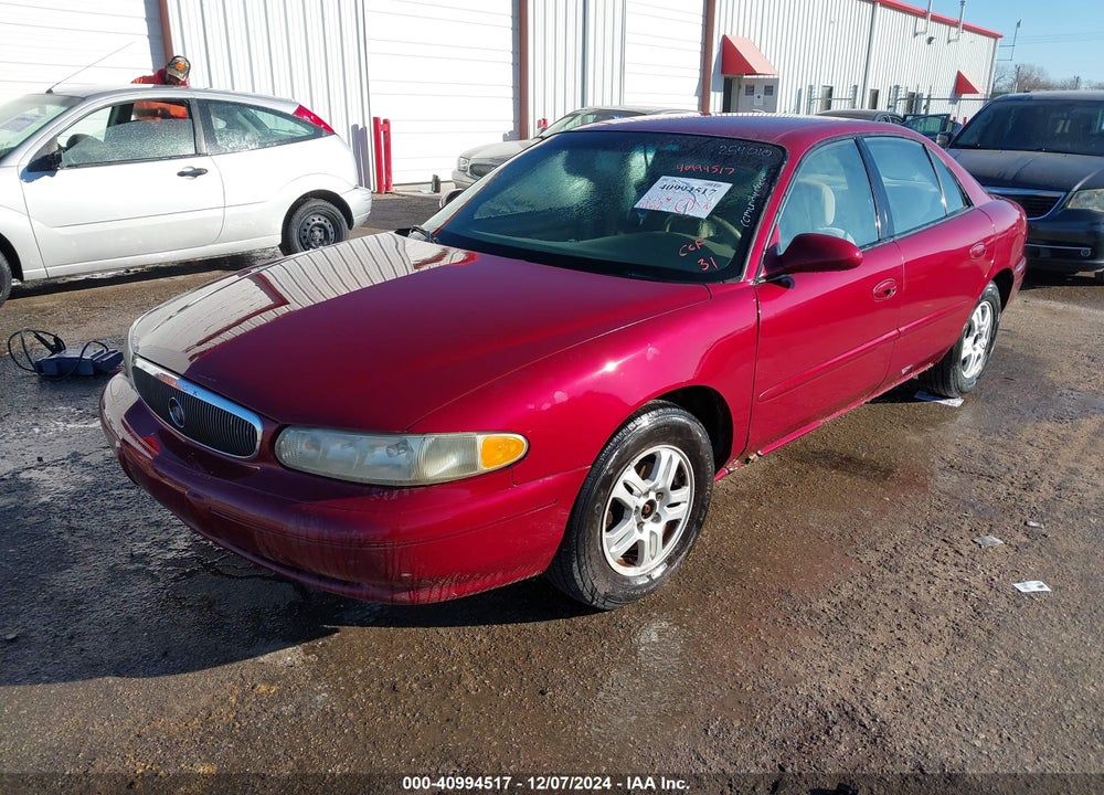 2003 BUICK CENTURY CUSTOM VIN: 2G4WS52J531254010