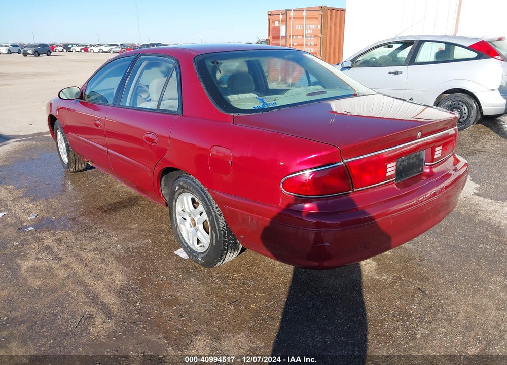 2003 BUICK CENTURY CUSTOM VIN: 2G4WS52J531254010