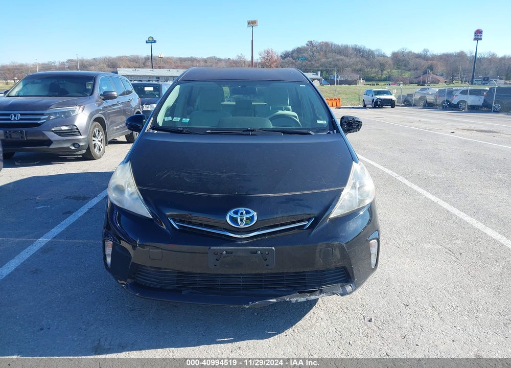 2012 TOYOTA PRIUS V TWO VIN: JTDZN3EU7C3087002