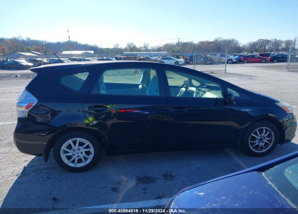 2012 TOYOTA PRIUS V TWO VIN: JTDZN3EU7C3087002