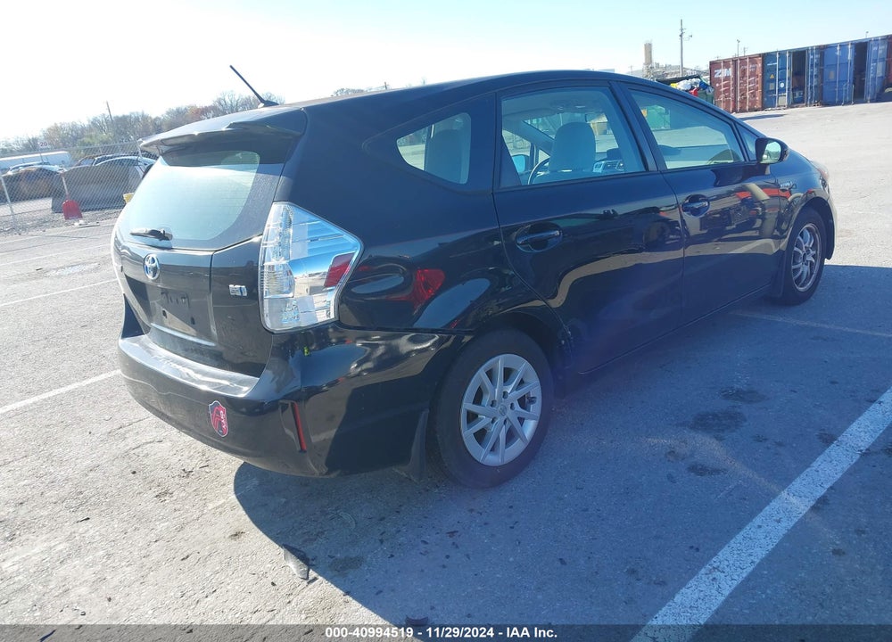 2012 TOYOTA PRIUS V TWO VIN: JTDZN3EU7C3087002