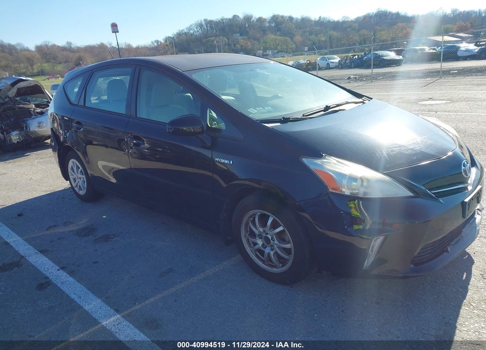 2012 TOYOTA PRIUS V TWO VIN: JTDZN3EU7C3087002