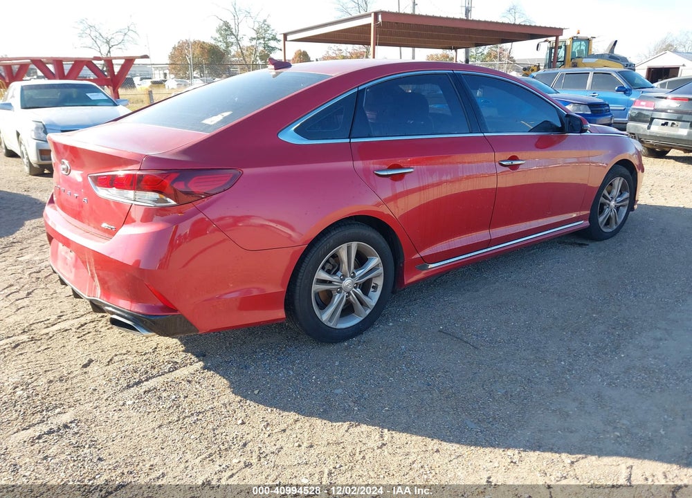 2018 HYUNDAI SONATA SPORT VIN: 5NPE34AF3JH717326