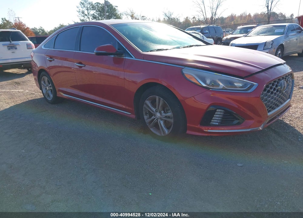 2018 HYUNDAI SONATA SPORT VIN: 5NPE34AF3JH717326