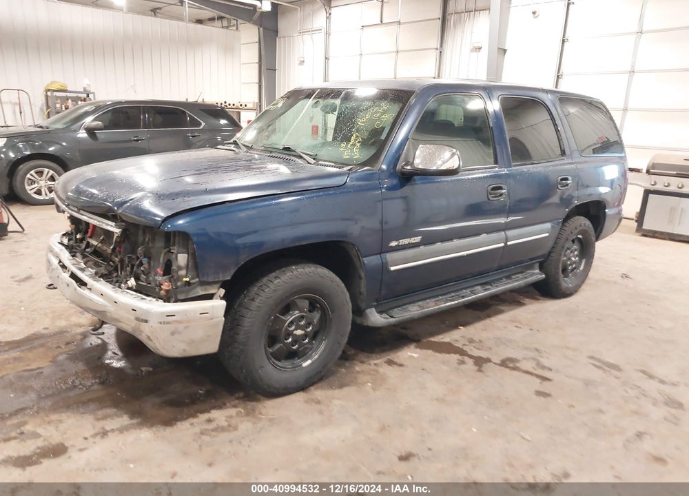 2002 CHEVROLET TAHOE LS VIN: 1GNEC13V32R141872