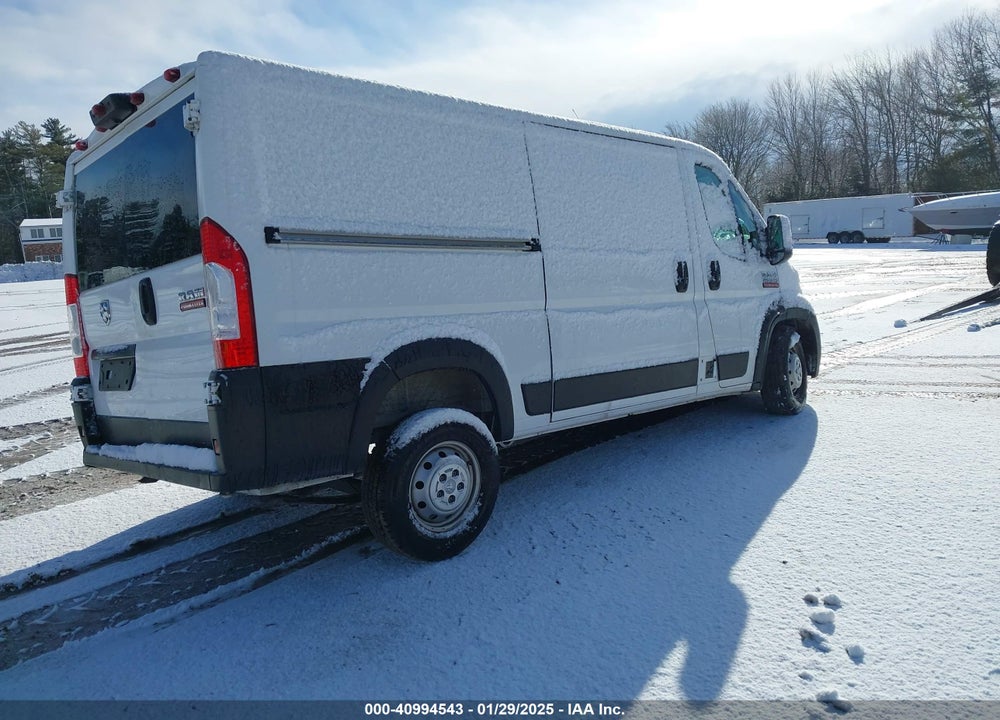 2021 RAM PROMASTER 1500 LOW ROOF 136 WB VIN: 3C6LRVAG8ME568562
