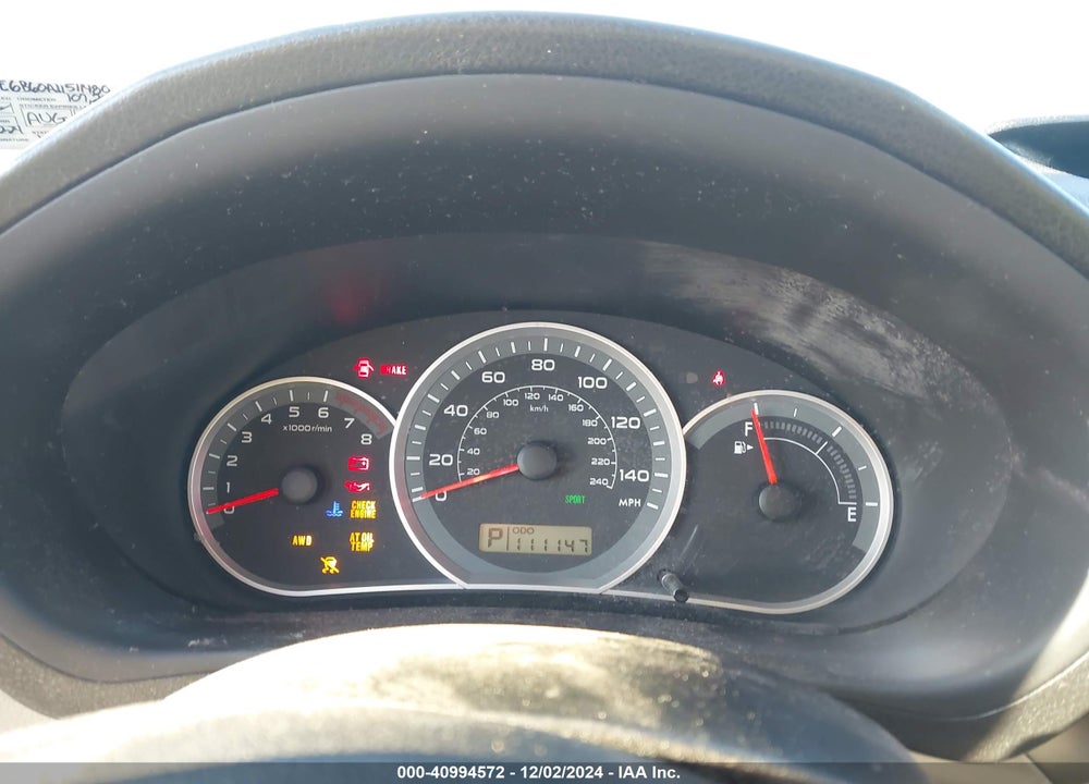 2010 SUBARU IMPREZA 2.5I PREMIUM VIN: JF1GE6B60AH511480