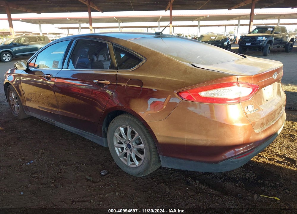 2016 FORD FUSION VIN: 3FA6P0G75GR383653