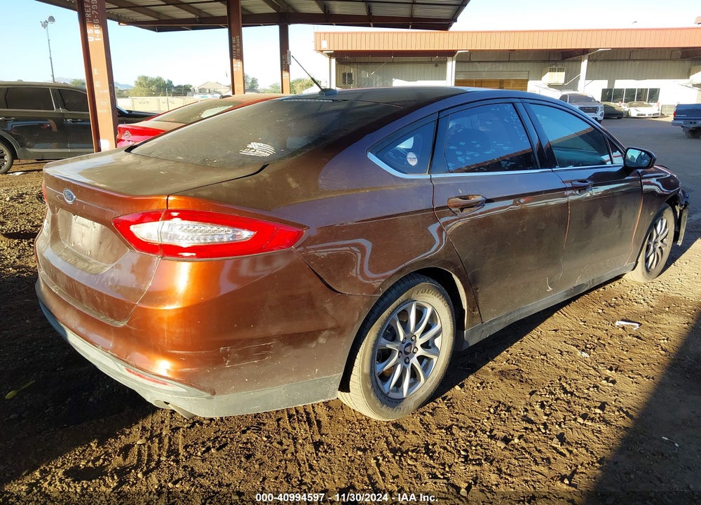 2016 FORD FUSION VIN: 3FA6P0G75GR383653