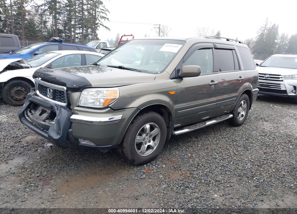2007 HONDA PILOT EX-L VIN: 2HKYF18797H538198
