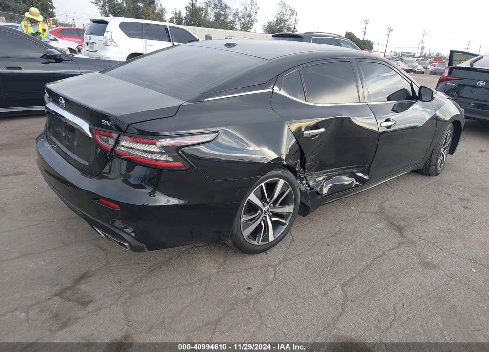 2020 NISSAN MAXIMA SV XTRONIC CVT VIN: 1N4AA6CVXLC362471