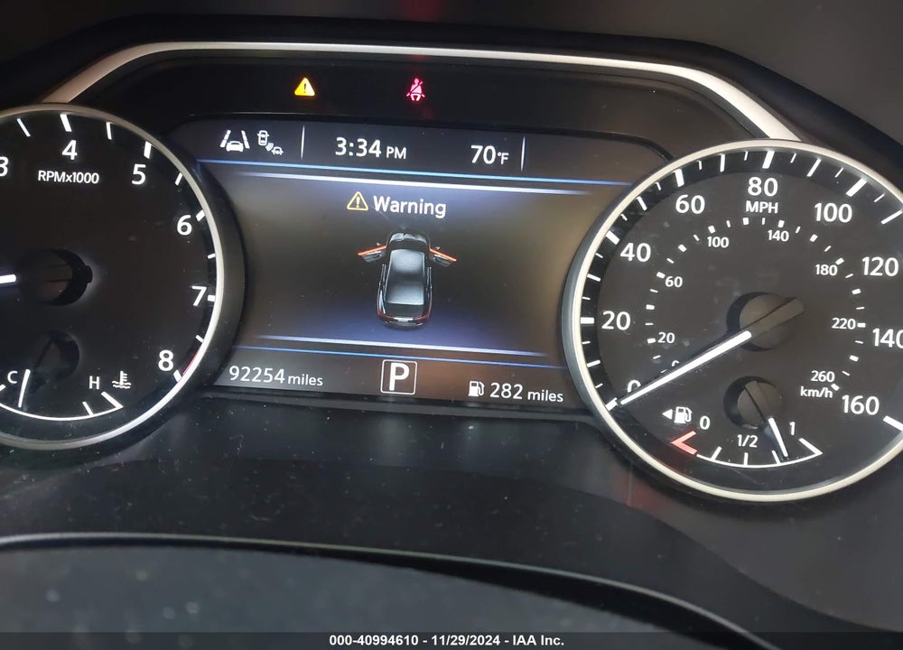 2020 NISSAN MAXIMA SV XTRONIC CVT VIN: 1N4AA6CVXLC362471