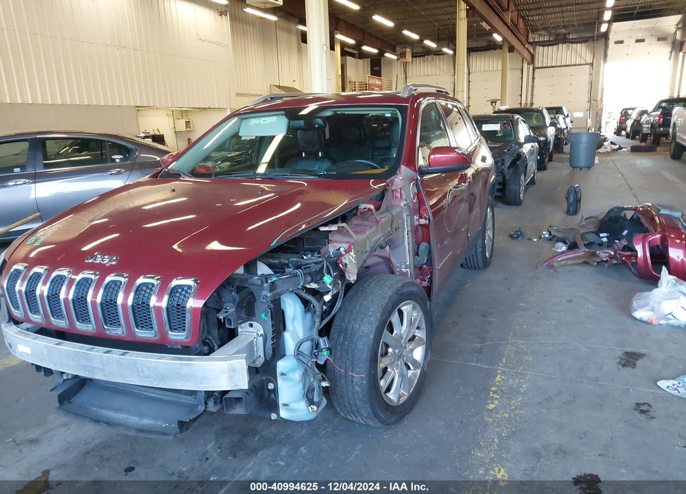 2016 JEEP CHEROKEE LIMITED VIN: 1C4PJMDS4GW104271