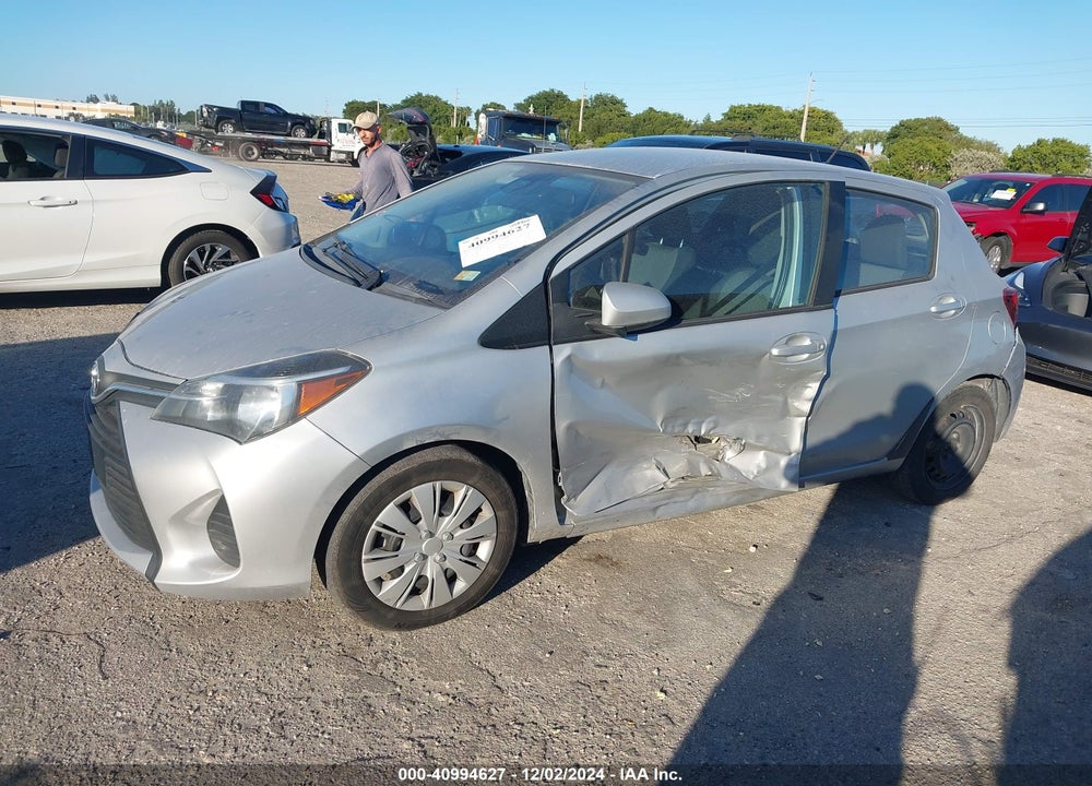 2017 TOYOTA YARIS L VIN: VNKKTUD33HA073310