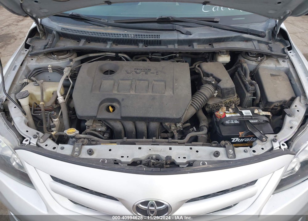 2011 TOYOTA COROLLA VIN: 2T1BU4EE0BC670536