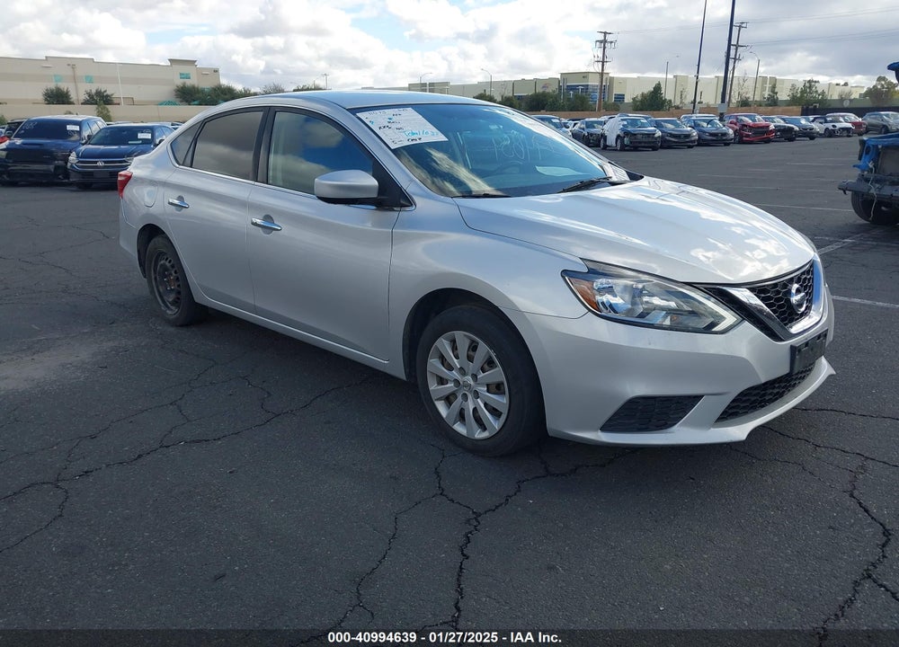 2017 NISSAN SENTRA SV VIN: 3N1AB7AP2HL718220