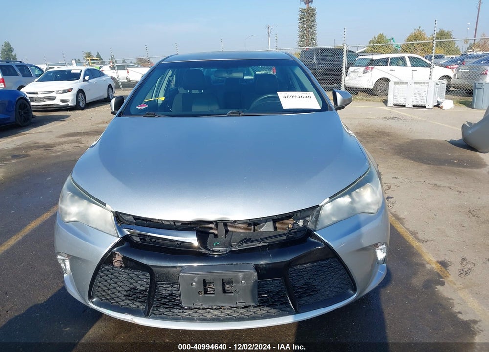 2016 TOYOTA CAMRY SE VIN: 4T1BF1FKXGU217947