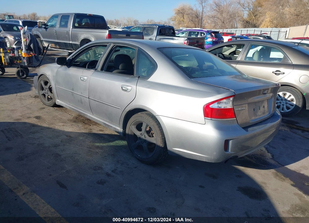 2009 SUBARU LEGACY 2.5I VIN: 4S3BL616997210378