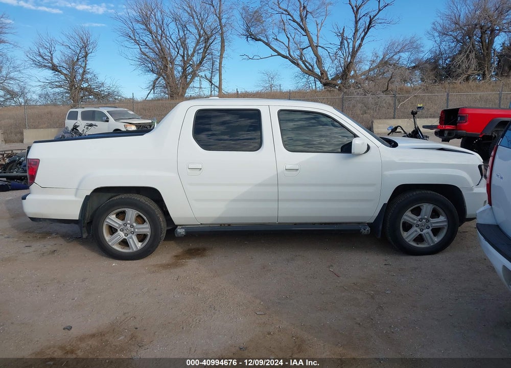 2009 HONDA RIDGELINE RTL VIN: 5FPYK16529B107420