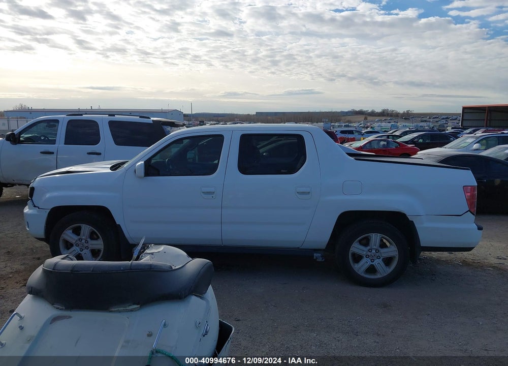2009 HONDA RIDGELINE RTL VIN: 5FPYK16529B107420